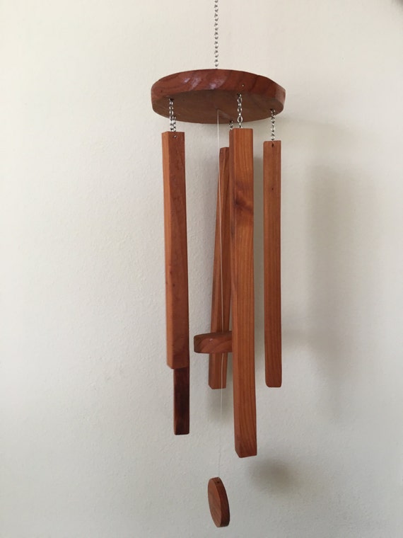 Wooden Wind Chimes by KnotOnlyWood1 on Etsy