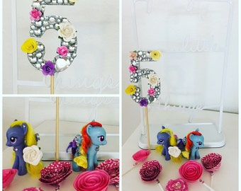 My little pony cake topper