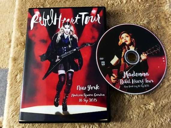 Rebel Heart Tour DVD - New York City 16 Sep 2015 Madonna ARTWORK