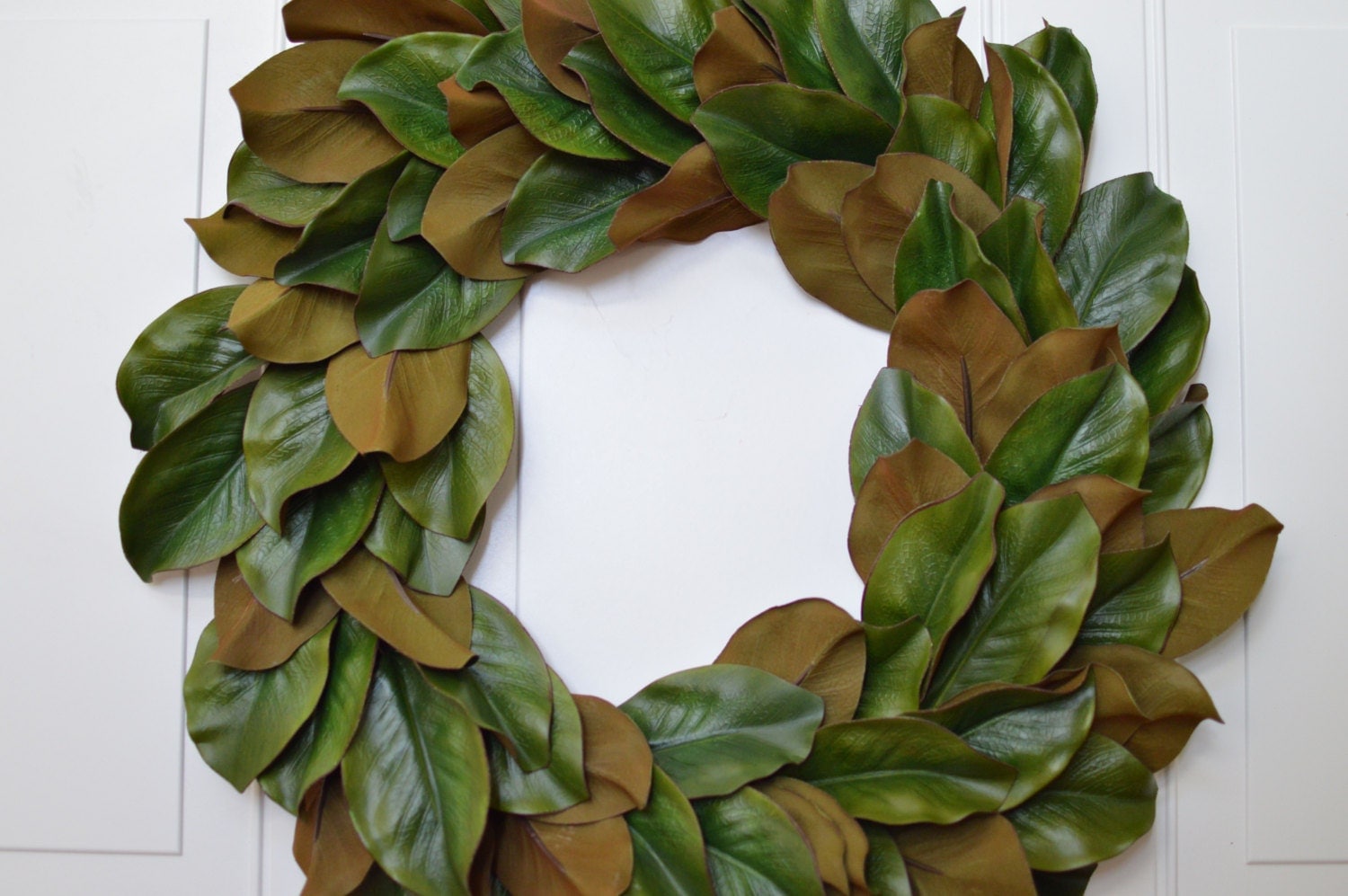 Magnolia Wreath 24 20 16 Artificial Everyday By Dillybeandesign 