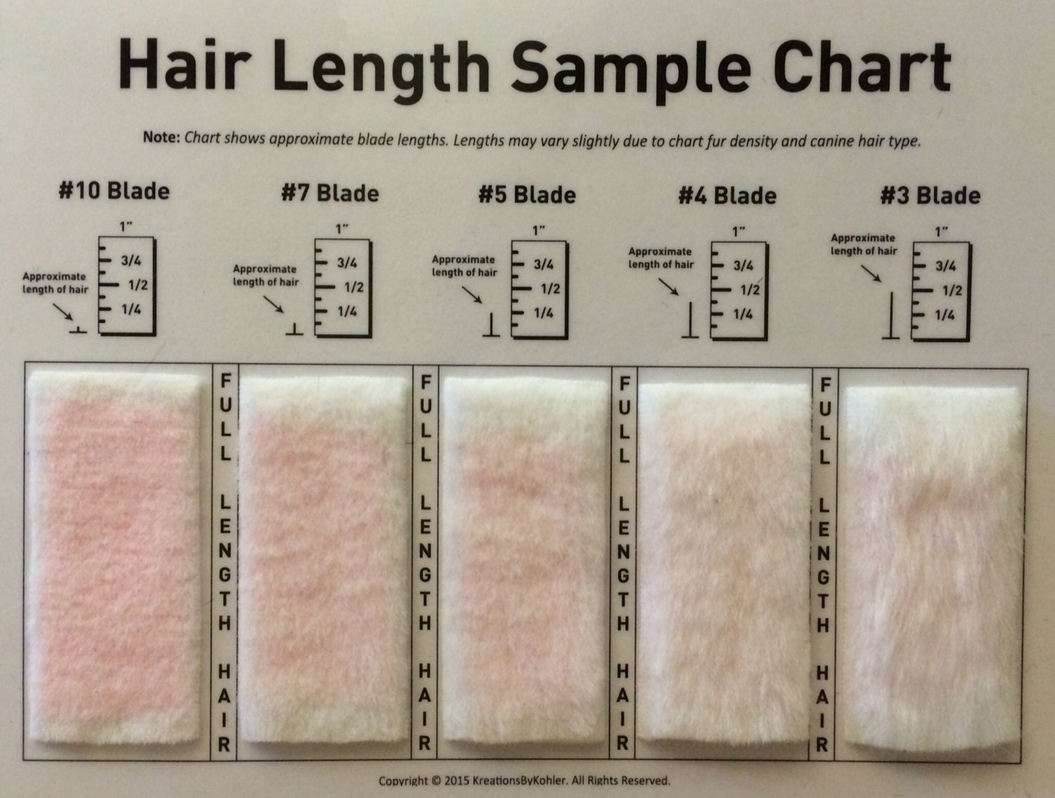 Hair Length Dog Grooming Blade Chart in 2023 Check it out now 