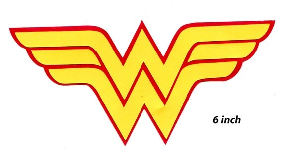 Wonder Woman Logo Scrapbook Die-cut