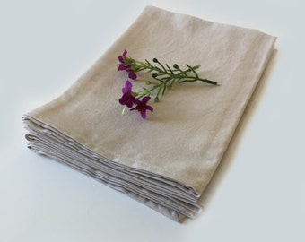 Beige Cloth Napkins (set of four)