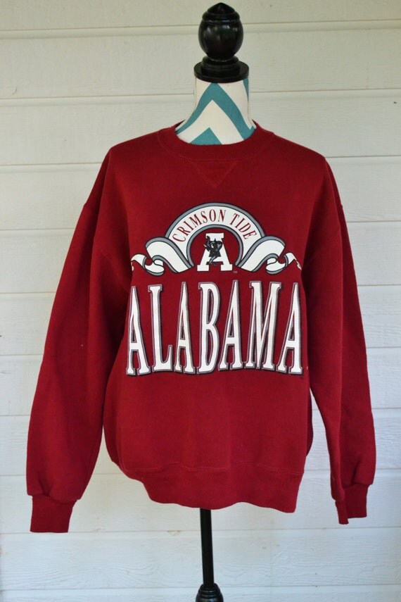 Vintage Alabama Crimson Tide Crew Neck by ShopVintageVibes on Etsy