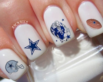 Dallas Cowboys Nail Decals