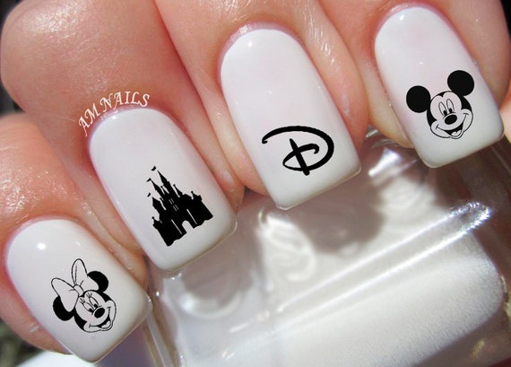 50 adesivi per unghie Disney