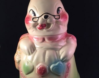 American Bisque as is Rabbit cookie jar