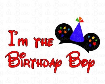Mickey Mouse Personalized Birthday Disney Iron On Transfer for Boys Personalized Free