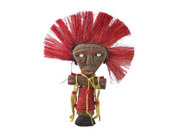 wood voodoo doll