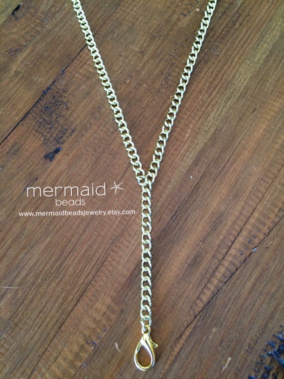 Lanyard Gold Lanyard Gold Chain Lanyard Chain Lanyard ID Badge
