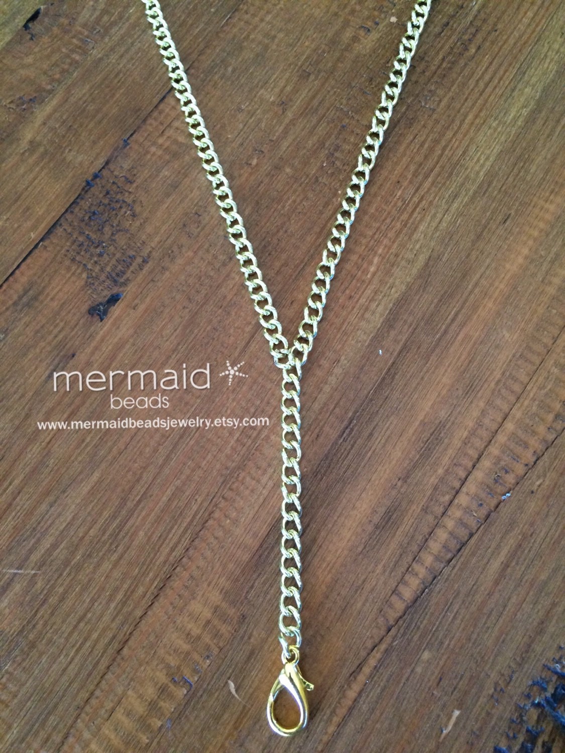 Lanyard Gold Lanyard Gold Chain Lanyard Chain Lanyard ID Badge