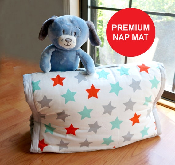 Toddler Nap Mat With Attached Pillow And Blanket by ...