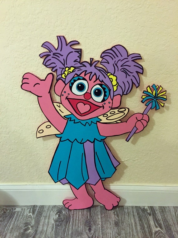 Abby Cadabby Cutout - Abby Cadabby Cut Out - Abby Cadabby Party ...