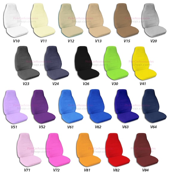 Plain Colour Car Seat Covers....Many Colours...All Cars..