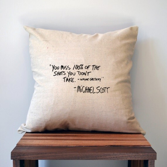 The Office Pillow Cover Michael Scott Quote Pillow Cover 18