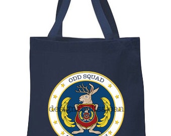 Odd Squad Logo on Trick or Treating Bag with/without Name