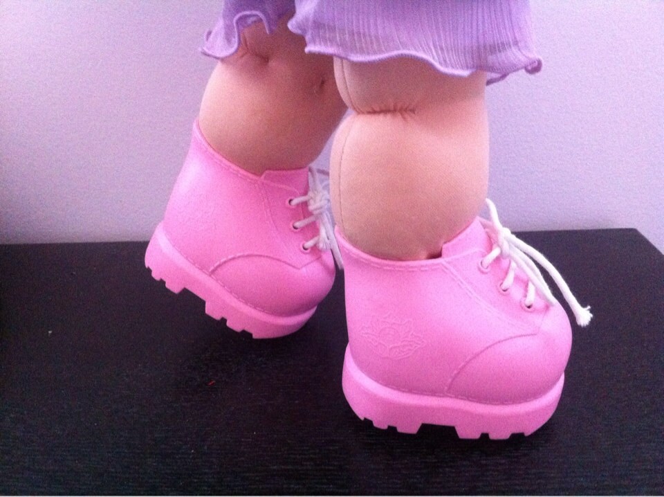 CPK Cabbage Patch Kids Pink Shoes for Girl Doll Toy for