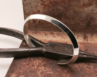 Handmade Solid Sterling Silver Cuff Bracelet