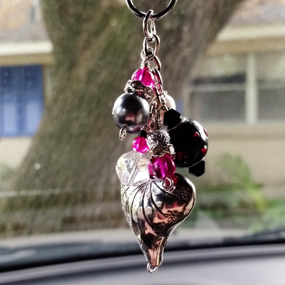 Car Charm Car Accessory Rear View Mirror Charm Rearview Car