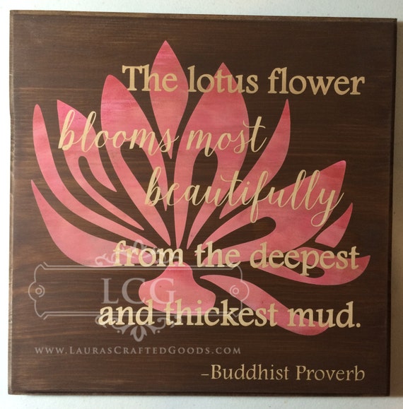 Lotus Flower Buddhist Proverb Lotus Meditation Meditation