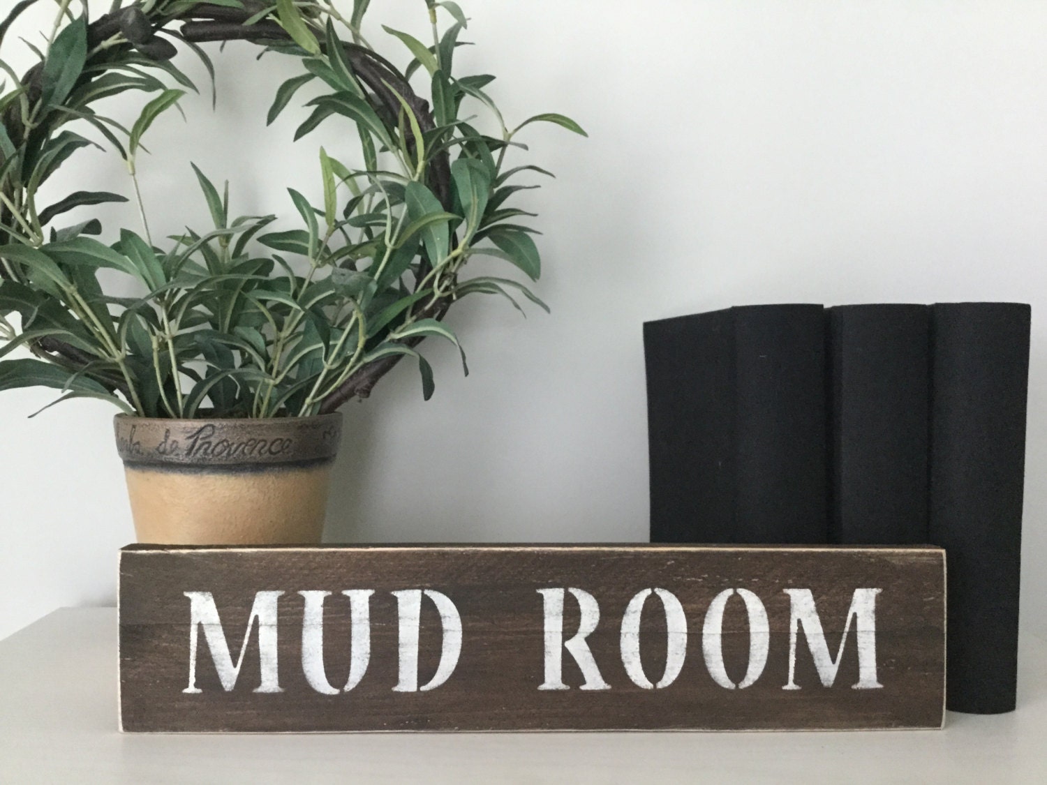 Mud Room sign reclaimed wood mud sign mud room by HampsteadCreek