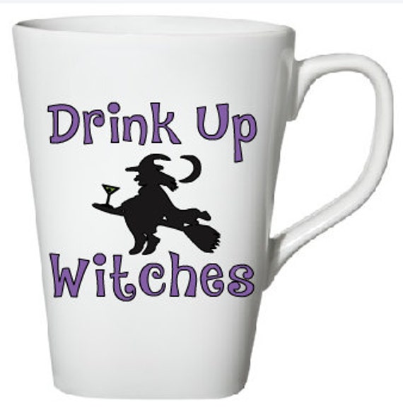 Halloween Coffee Mug Drink Up Witches Drink Up by ...