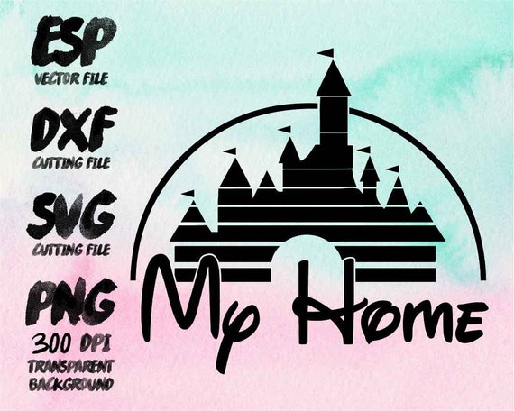 Free Free 212 Disney Castle Home Svg SVG PNG EPS DXF File
