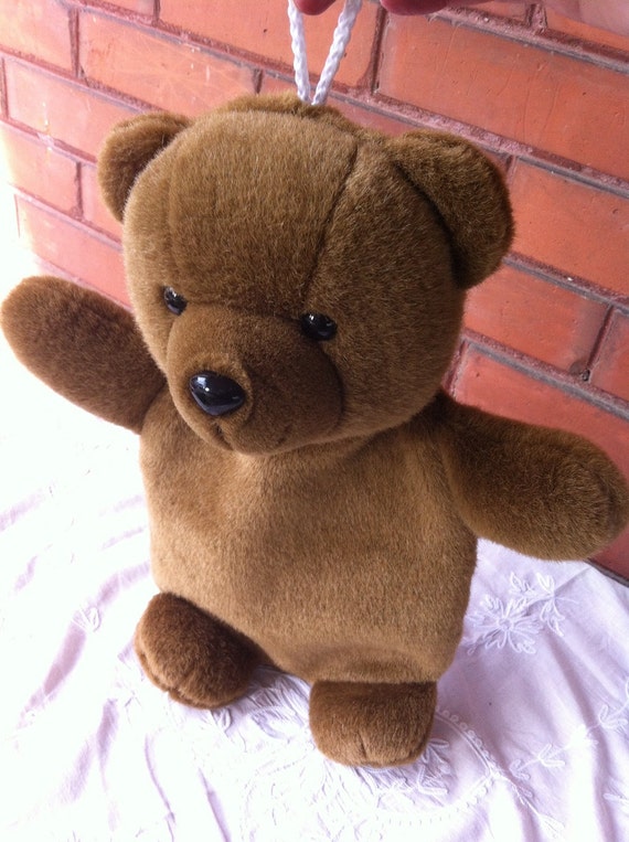 hot water bottle teddy bear cover