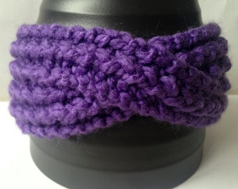 Chunky Knitted Headband - Adult/teen Knitted Earwarmer