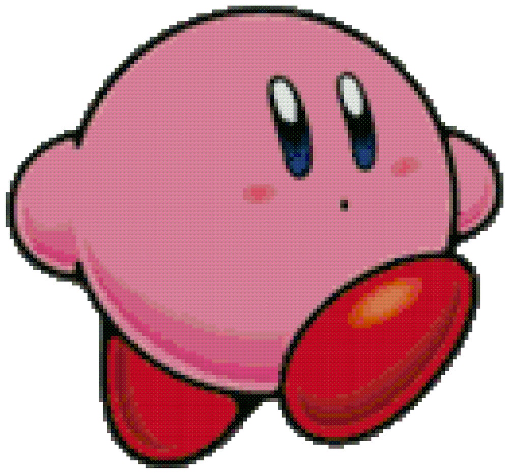 Kirby Cross Stitch Pattern