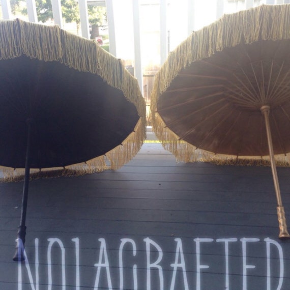 Custom Second Line Umbrellas New Orleans by AdornedNewOrleans