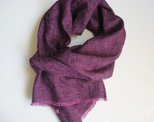 Elegant Man linen scarf soft organic stonewashed linen scarf by Luxoteks Elegant Man linen scarf soft organic stonewashed linen scarf by Luxoteks