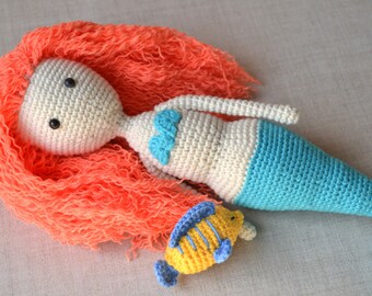 Doll Ariel crochet Crochet Disney Doll Little Mermaid Amigurumi Ariel Princess crochet Crochet Ariel
