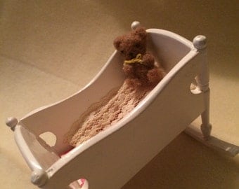 etsy doll cradle