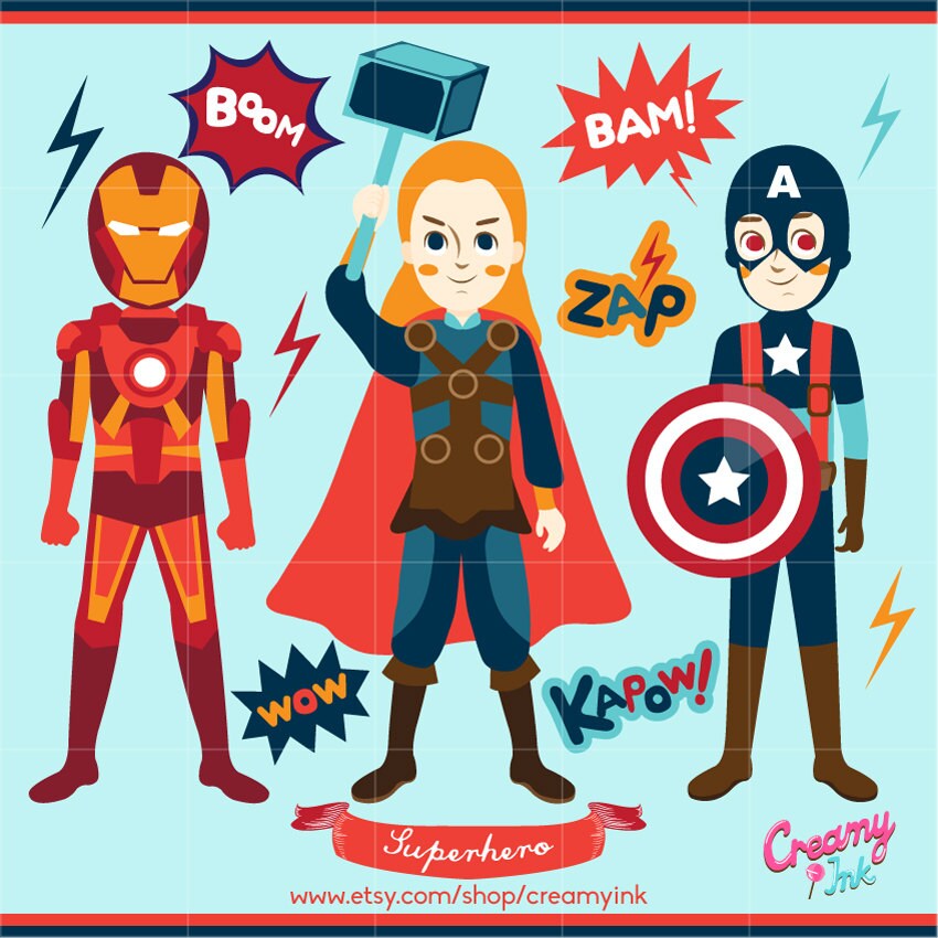 Download Avengers Superhero Digital Vector Clip art / Super Hero ...