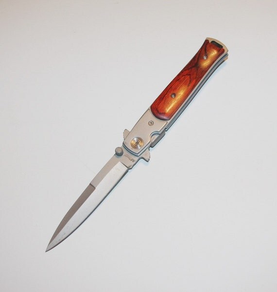 8.5 Inch MTech Folding Stiletto Style Knife by StetsonKnives