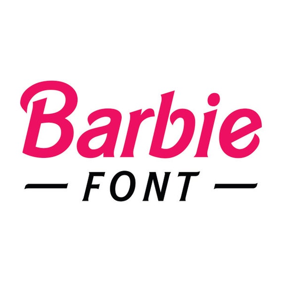 Download Barbie Cuttable Monogram Font SVG DXF EPS use with by ...