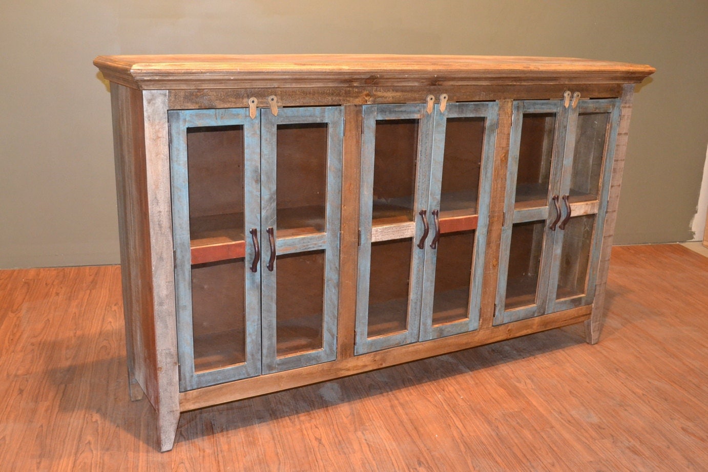 Rustic Solid Reclaimed wood Console / China / Bookcase