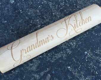 Engraved Rolling Pin, Rolling Pin, Christmas Gift, Housewarming Gift, Hostess Gift, Baking, Engrave, Custom Rolling Pin, Gift, Kitchen,