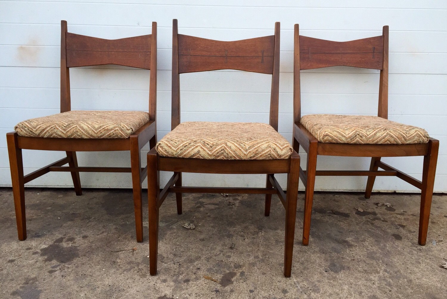 Lane Mid Century Tuxedo Chairs Sold Individually Haute Juice
