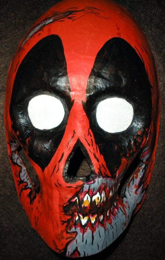 zombie process how create Deadpool Skull Mask Day Zombie of the