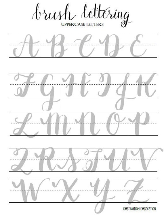 brush-lettering-practice-worksheets-uppercase-letters