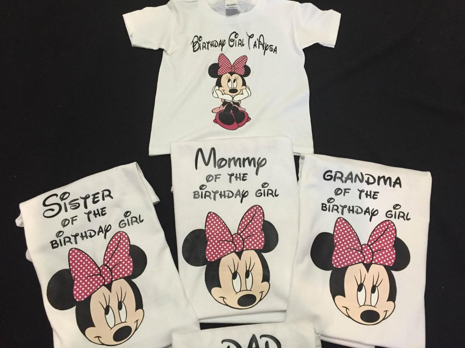 Minnie Mouse Birthday Shirts Minnie Mouse by OneSoulApparelGifts