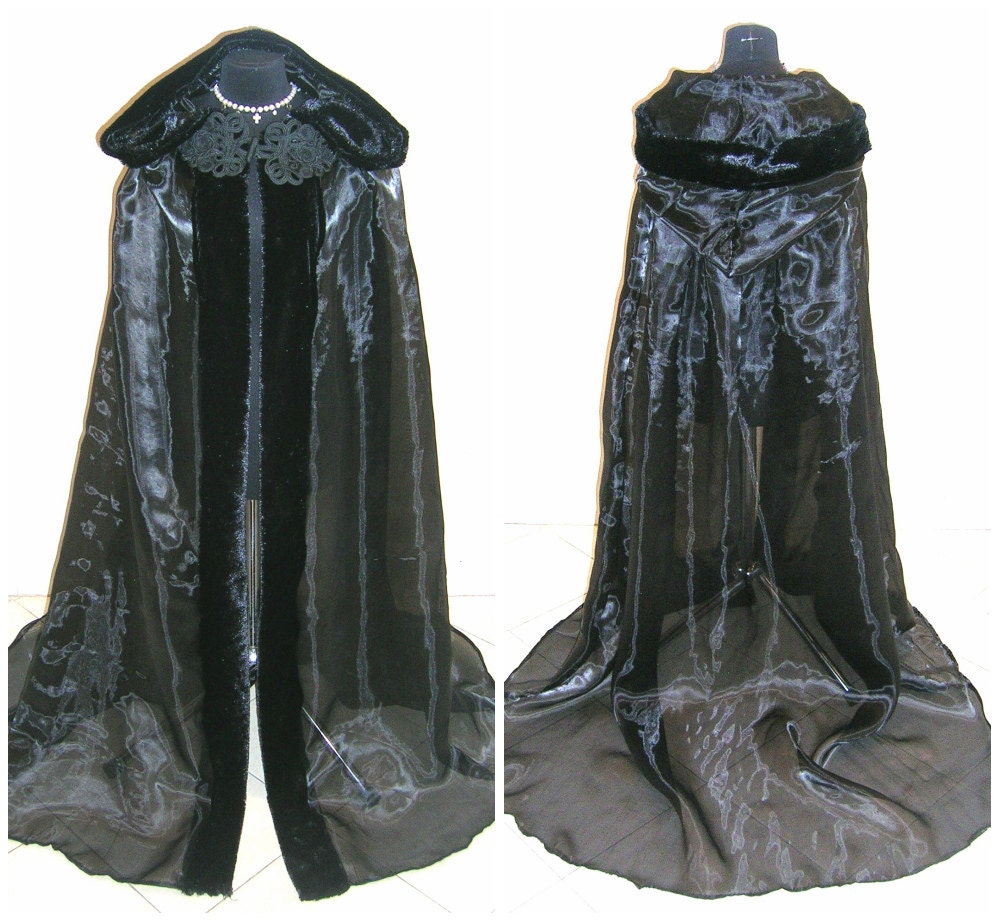 medieval fur cape