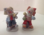 Lefton 1989 Circus Clown Pair