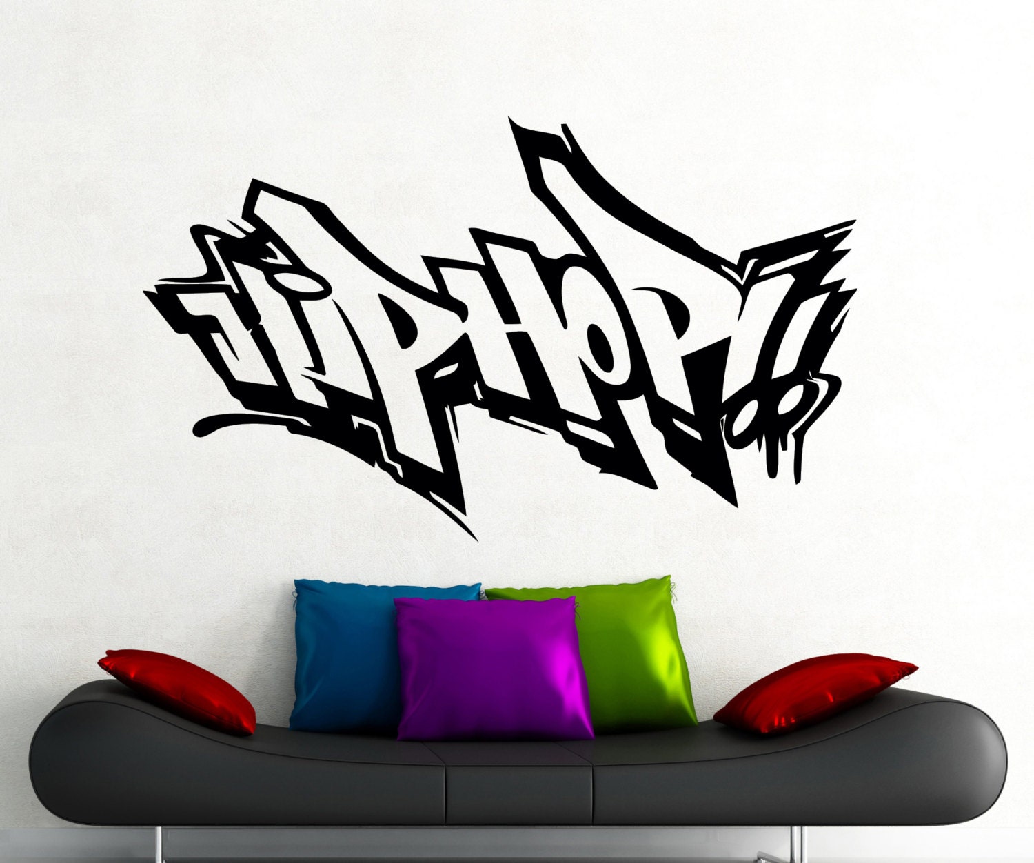 Hip Hop Wall Sticker Rap Music Vinyl Decal Home Interior