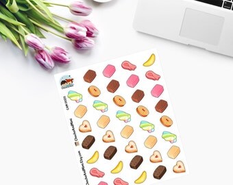 Kawaii UK TREATS - Planner Stickers CAM00211
