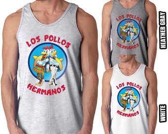 Los Pollos Hermanos Tank Top Chicken Brothers Sleeveless Shirts
