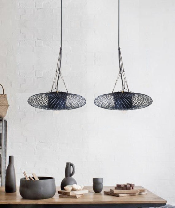 Moderne kroonluchter hout hanger licht houten door themaisoncraft