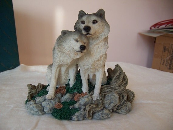 living stone dog figurines